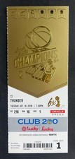 Usado, Ingresso esboço 2018 OKC Thunder vs Golden State Warriors 16/10/18 abertura da temporada!!! comprar usado  Enviando para Brazil