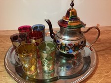 Moroccan teapot set for sale  BIRMINGHAM