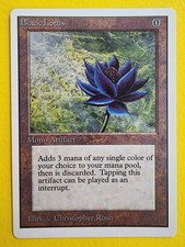 Black lotus excellent for sale  Clinton