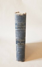 Dalloz supplément répertoire d'occasion  Champigny-sur-Marne
