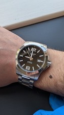Longines conquest silver for sale  DARLINGTON