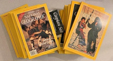National geographic magazines for sale  Vista