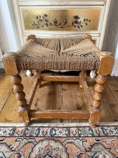 Vintage wooden woven for sale  COLCHESTER