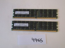 Memória RAM para servidor 2x2GB=4Gb Samsung PC2-5300P 667Mhz DDR2 ECC (4465) comprar usado  Enviando para Brazil