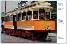Postcard tram glasgow for sale  TEWKESBURY