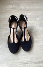 Clarks black suede for sale  BRISTOL