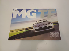mg tf brochure for sale mg tf brochure for sale SALFORD