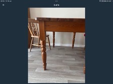 Sturdy pine table for sale  WHITSTABLE