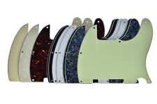 Usado, KAISH 8 furos Telecaster Pickguard placas de arranhões em branco para Esquire comprar usado  Enviando para Brazil