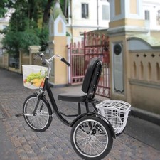 Triciclo adulto 3 rodas bicicletas + cestas para idosos compras triciclo cruzeiro comprar usado  Enviando para Brazil