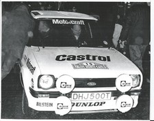 FOTOGRAFIA FORD FIESTA MK1 GRP 2 DJH 500T CLARK / PORTER MONTE CARLO 1979 P/W comprar usado  Enviando para Brazil