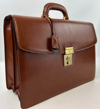 Bolsas masculinas de couro vintage MARK CROSS executivo CEO anexo de negócios comprar usado  Enviando para Brazil