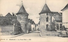 Cpa chablis porte d'occasion  Expédié en Belgium