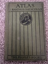 Antique bartholomew atlas for sale Antique bartholomew atlas for sale  BURRY PORT
