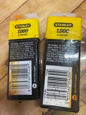 Stanley staples 8mm for sale  WOODFORD GREEN