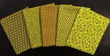 Fat quarters mustard for sale  Shipping to Ireland