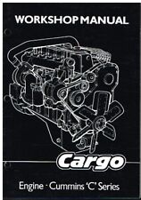 MOTOR DIESEL FORD IVECO CARGO 90-150 CUMMINS SÉRIE C ORIGINAL. MANUAL DE REPARO 1991 comprar usado  Enviando para Brazil