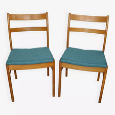 Paire chaises teck d'occasion  Châteauneuf-du-Rhône