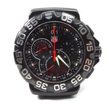 Usado relógio masculino TAG Heuer Formula 1 mostrador preto 44mm comprar usado  Enviando para Brazil