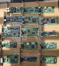 Lote 15 placas de computador PCI vintage modem de rede USB Realtek Kingston D-Link L@@k comprar usado  Enviando para Brazil
