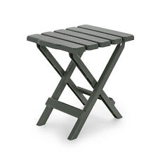 Mesa lateral dobrável de plástico pequena acampamento portátil Camco Adirondack (caixa aberta), usado comprar usado  Enviando para Brazil