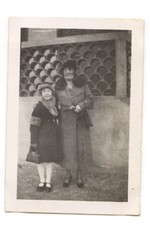 Portait Jeune fille et femme mère voilette - photo ancienne amateur an. 1930 comprar usado  Enviando para Brazil