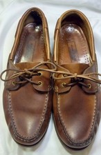 Mens brown leather for sale  NORWICH