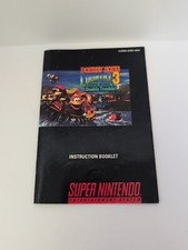 Donkey Kong Country 3 Dixie Trouble SNES Super Nintendo somente manual de instruções comprar usado  Enviando para Brazil
