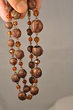 Collier ancien verre d'occasion  Tocane-Saint-Apre