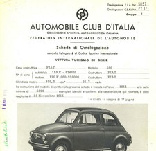 Fiat 500 110 usato  Cingoli
