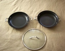 Lote de 2 panelas Calphalon Signature 12" com tampa 3 peças 1382 comprar usado  Enviando para Brazil