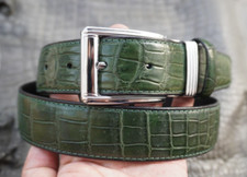Green genuine crocodile for sale  USA