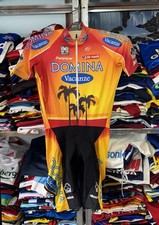 Macacão de ciclismo Santini 2004 Domina Vacanze De Nardi peça única tamanho M comprar usado Macacão de ciclismo Santini 2004 Domina Vacanze De Nardi peça única tamanho M comprar usado  Enviando para Brazil