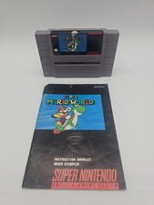 Carrinho e manual Super Mario World (Nintendo SNES, 1992) comprar usado  Enviando para Brazil