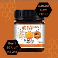 Manuka honey 600 for sale  BEDFORD
