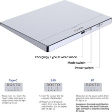 Bisofice t02 wireless for sale  OLDHAM