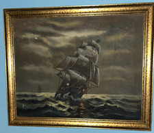 painting sailboat antique for sale  Binghamton