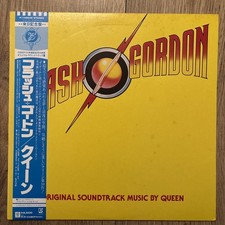 Queen Flash Gordon OST Japanese 1st Press Vinyl LP EX+/EX- Inner Insert Obi 1980 comprar usado  Enviando para Brazil
