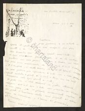 Lettera con autografo usato  Vimodrone
