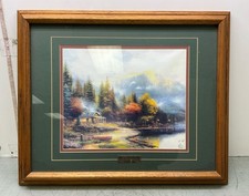 Framed thomas kinkade for sale  San Jose
