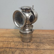 Usado, Lâmpada de bicicleta de metal duro solar de latão The Badger com vidro vermelho e verde comprar usado Usado, Lâmpada de bicicleta de metal duro solar de latão The Badger com vidro vermelho e verde comprar usado  Enviando para Brazil