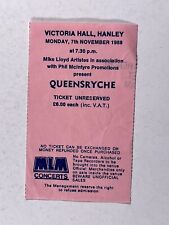 Queensryche concert ticket for sale  PRESTON