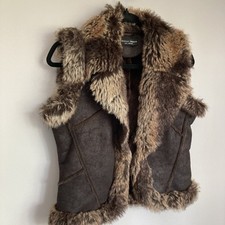 Waistcoat faux fur for sale  HAMPTON