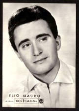 Cartolina cantante elio usato  Genova