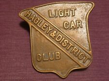 Brass emblem badge for sale  BROMYARD
