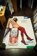 Pôster publicitário vintage original grande estilo A Nokia 8310 comprar usado Pôster publicitário vintage original grande estilo A Nokia 8310 comprar usado  Enviando para Brazil