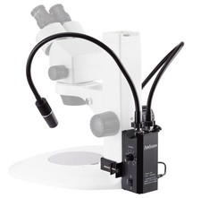 AmScope 6 Watt LED duplo pescoço de ganso luzes iluminadoras com dimmer LED-6WA comprar usado AmScope 6 Watt LED duplo pescoço de ganso luzes iluminadoras com dimmer LED-6WA comprar usado  Enviando para Brazil