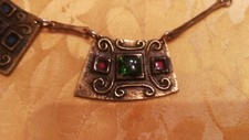 Collier bronze émaux d'occasion  Saintes