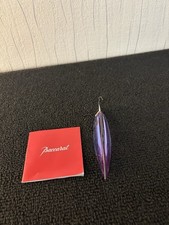 Pampille violet bleu d'occasion  Baccarat