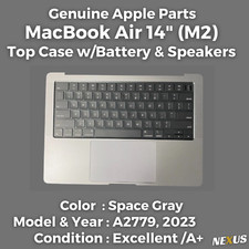 Apple MacBook Pro 14" A2779 M2 2023 Top Case com Bateria e Touchpad Cinza Fabricante de Equipamento Original A+, usado comprar usado  Enviando para Brazil